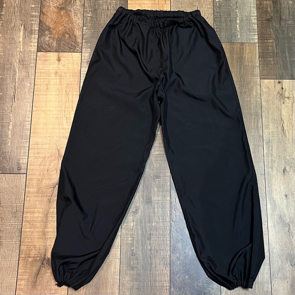 Black Athletic Jogger Pants